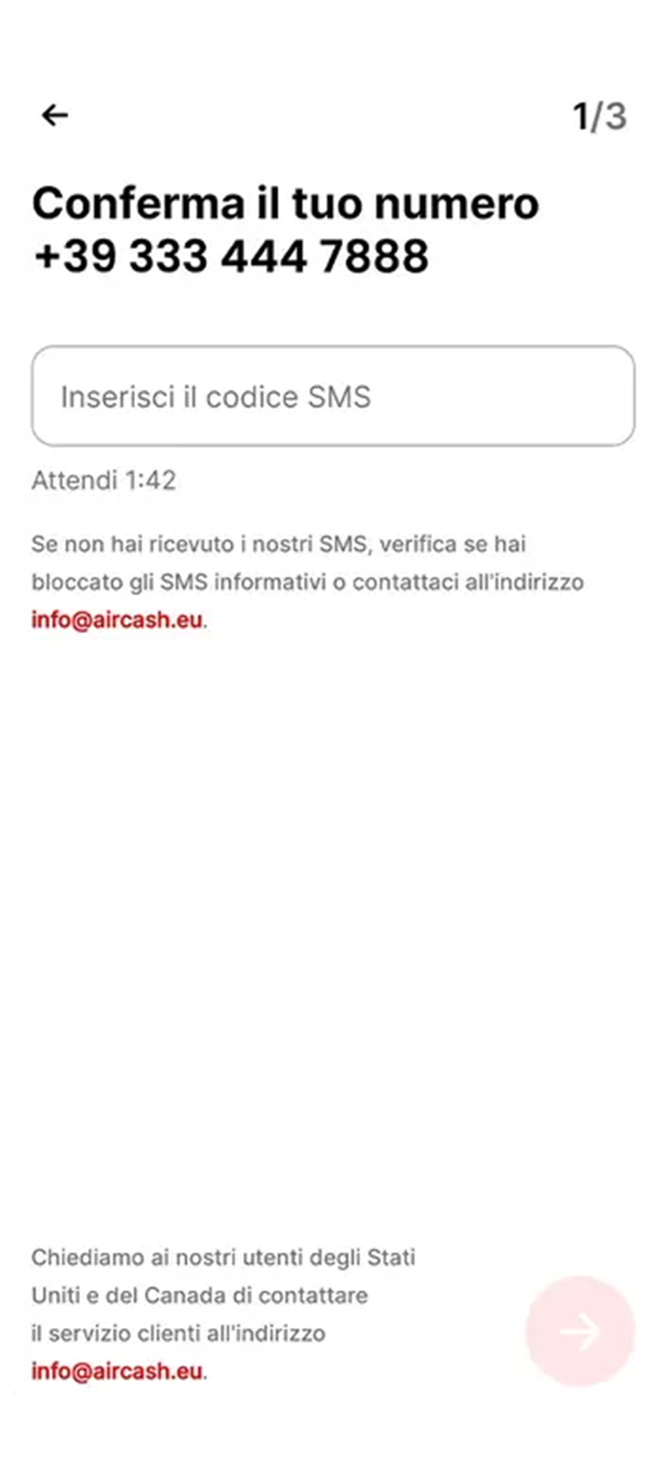 Email e telefono