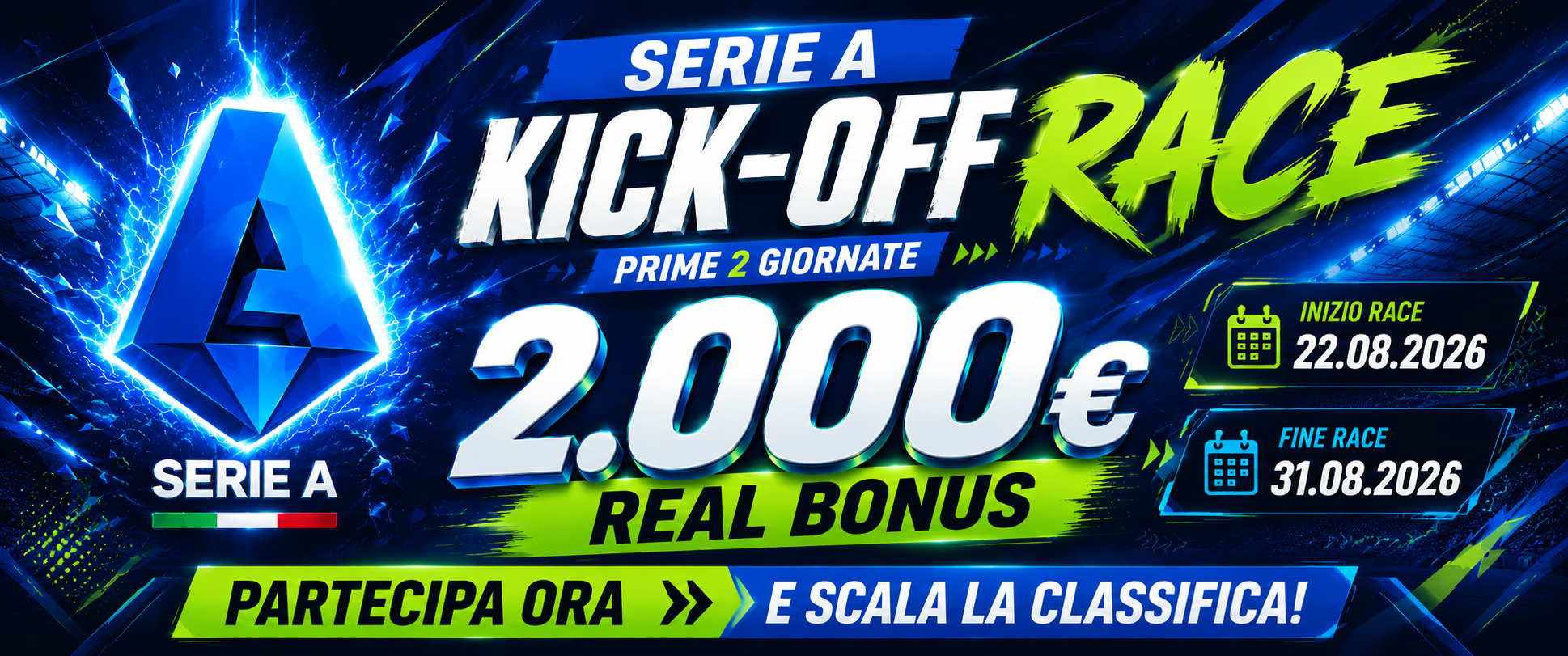 Serie A Kick-Off Race StarYes
